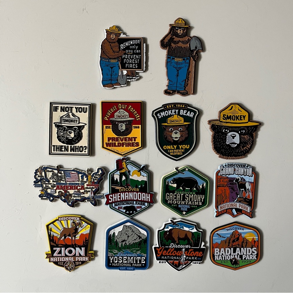 Classic Magnets Collectible 3D Rubber Vintage-Style Souvenirs Made in The USA